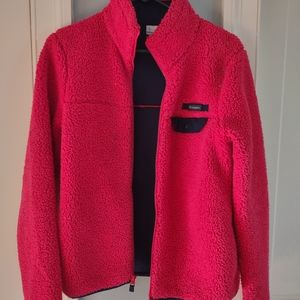 Women's Pink Columbia Fleece Jacket SM